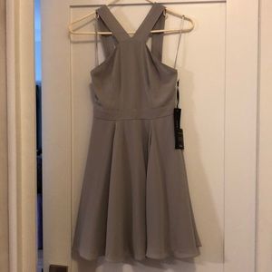 Lilac/gray dress